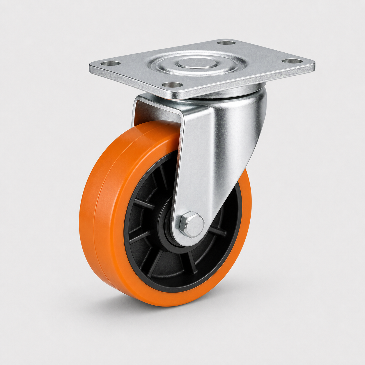 PU TPR caster wheel comparison