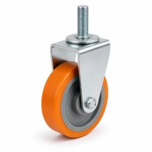Custom OEM 3 Inch 300kg TPR Threaded Stem Rigid Caster for custom projects