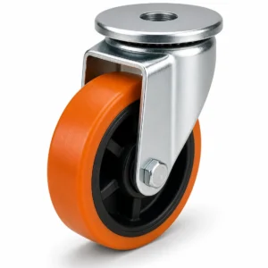 Furniture 5 Inch 100kg TPR Bolt Hole Swivel Caster for office furniture