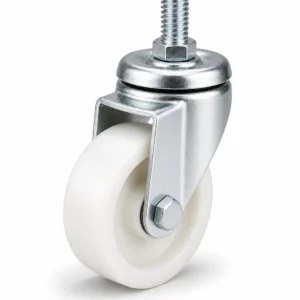 Nylon 3 Inch 500kg Nylon Threaded Stem Swivel Caster for food processing